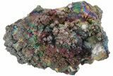 Vibrant, Iridescent Hematite After Goethite Formation - Georgia #209834-1